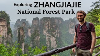 Exploring Zhangjiajie National Forest Park  Wulingyuan Scenic Park China [upl. by Anica920]