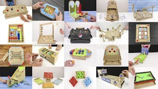 TOP 20 Super Cardboard Games [upl. by Etnovahs]