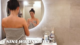 WE MOETEN EVEN BIJPRATEN MAKEUP ROUTINE EN NAAR HET STRAND 112  NINA WARINK [upl. by Aitram855]