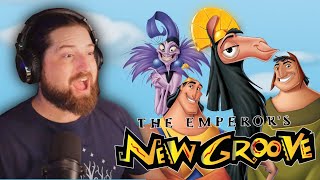 THE EMPERORS NEW GROOVE is the most insane and hilarious movie  First Time Watching Reaction [upl. by Lillie]