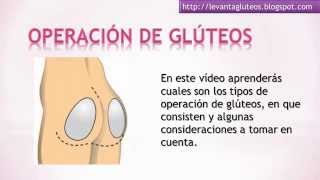 Operacion de Gluteos  implantes e inyecciones de Gluteos [upl. by Arais718]