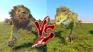 Sabretusk Pack VS Feral Cold Ones Total War Warhammer 3 [upl. by Adnirolc637]