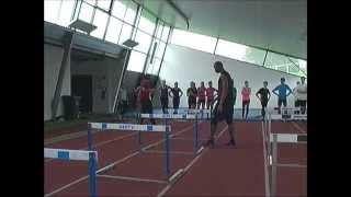 Athletisme BZH 414  Le franchissement de haies 110H400H Colloque sprinthaies Brest 561013 [upl. by Gough]