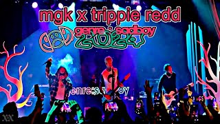 mgk x Trippie Redd LIVE in New York  genre  sadboy  Surprise Show NYC 4224 [upl. by Corsetti]