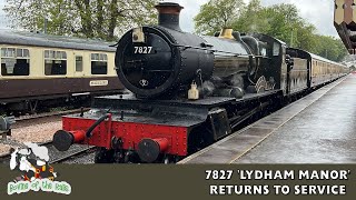 7827 ‘Lydham Manor’ Returns to Service  26th April 2024 [upl. by Chapland834]