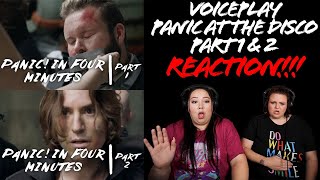 REACTING TO VOICEPLAY  PANIC AT THE DISCO PART 1 amp 2 [upl. by Eille]