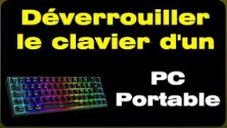 Comment déverrouiller le clavier dun ordinateur portable [upl. by Paige]