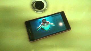 Xperia ZR Waterproof Test Part 2 [upl. by Gnim]