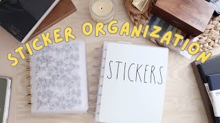 How to organize stickers so youll actually use them [upl. by Nerrat942]