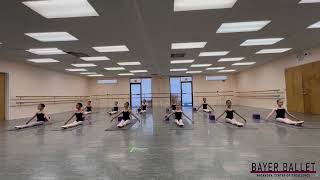 Level 1 Ballet Exam 2024 ages 910  Floor Barre Part 1 BayerBalletAcademy [upl. by Ennayt994]