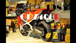 【バイクレストア】GPZ400R 10年ぶりの再レストア＃2 [upl. by Aicilihp]