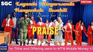 Luganda Runyankole Kinyarwanda adn Swahili praise Afro praise Songs Ugandan gospel praise songs [upl. by Einnov764]