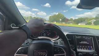 Trackhawk Driver Experience POV [upl. by Luapnaes]