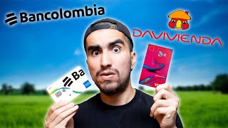 BANCOLOMBIA vs DAVIVIENDA ¿Qué Tarjeta de Crédito es MEJOR ¿GZERO o AMERICAN EXPRESS LIBRE [upl. by Keiryt]