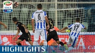 Pescara  Napoli 22  Highlights  Matchday 1  Serie A TIM 201617 [upl. by Nagap]