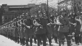 Parada militar 7 de Setembro 1941  Grand military parade  Brazil 1941 [upl. by Jilli]