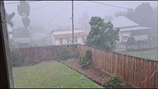 Gympie hail storm Dec 2023 [upl. by Mallon]