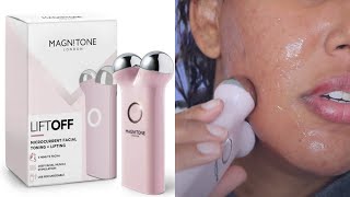 Magnitone London Lift Off Micro Current Device Review  Nicole Fiona Davies [upl. by Kitrak]