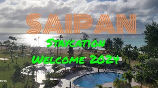 Saipans Welcome 2024 Hotel view fireworks [upl. by Enelear122]