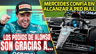 ¡¿ASTON MARTIN MEJORÓ GRACIAS A SZAFNAUER  MERCEDES CONFÍA EN ALCANZAR A RED BULL [upl. by Dody239]