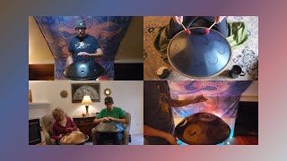 Consistency Challenge Compilation  Highlighting Two Weeks of Daily Music  Tathata Handpan [upl. by Aiepoissac]