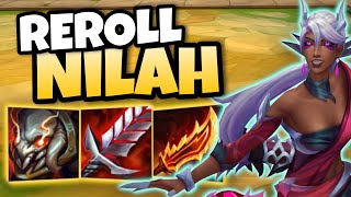 🤪El REROLL de NILAH está INFRAVALORADO en TFT SET 12 [upl. by Lauryn84]