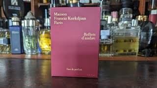 Reflets dAmbre Maison Francis Kurkdijan Unboxing And First Impressions [upl. by Nakashima]