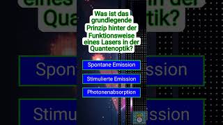 🔬 LaserMagie enthüllt Quantenoptik in 60 Sekunden erklärt 💡🤯 [upl. by Ginder]