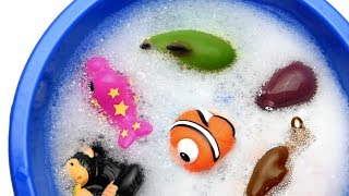 Learn Sea Animal and Wild Zoo Animals Names Education Video Toys For Kids [upl. by Tayib]