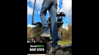 Boat Trailer Steps by BoatEFX  Trailer Steps for your Boat [upl. by Ydarb]