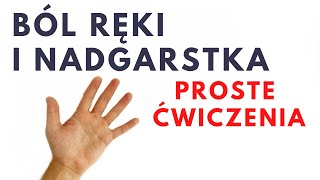 ROZLUŹNIANIE na ból przedramienia nadgarstka i ręki  dr n med Marcin Wytrążek [upl. by Clyve378]