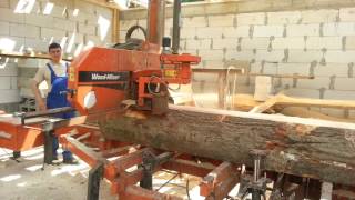 WoodMizer LT 20 Gainesti [upl. by Harli]