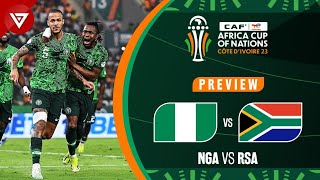 🔴 NIGERIA vs SOUTH AFRICA  Africa Cup of Nations 2023 SemiFinals Preview✅️ Highlights❎️ [upl. by Aihsei]