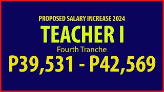 PROPOSED SALARY INCREASE 2024 [upl. by Emmeline]