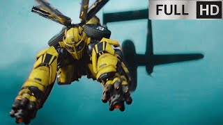 TRANSFORMERS RISE OF THE BEASTS  bumblebee Comeback fight scene HD [upl. by Ressler]