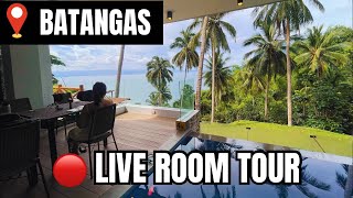 OAW is live Room Tour at Pool Suite of Nonis Resort Batangas Philippimes  Replay [upl. by Crean]