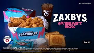 MrBeast’s Zaxby’s Box Commercial  Zaxby’s  MrBeast [upl. by Wilburt]