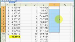 Using Excels DataTable function for a basic simulation [upl. by Ahsen]