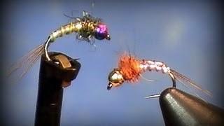 Two Minute Tying Lightning Bug Bead Head Nymph [upl. by Mercorr533]