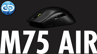 Corsair M75 AIR Review  DIE BESTE MAUS VON CORSAIR [upl. by Hctud741]