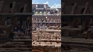 Inside Largest Ancient Amphitheater Ever Built colosseum ancient history rome italy unesco [upl. by Hilton297]