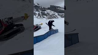 skiing 2p2 at hintertux glacier freeskiing freeski cJesse Paroline [upl. by Kuebbing]