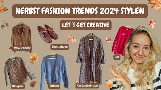 Herbst Outfits 2024  Trends nachstylen aus vorhandenen Teilen [upl. by Sansone]