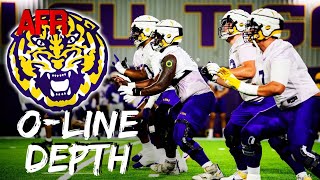 Why DJ Chester Is The Future Of LSU OLine  Brian Kelly Praises Rotational Depth [upl. by Shayla]