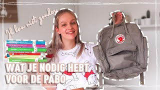 10 DINGEN waar ik echt niet zonder kan op de PABO 📚📝★ Its Jamie [upl. by Nodal265]