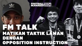 Opposition Instruction Adalah Koentji  Football Manager 2024 [upl. by Coopersmith]