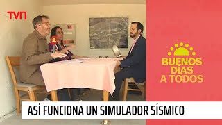 ¡Un matinal movido Así funciona un simulador sísmico  Buenos días a todos [upl. by Maxie]