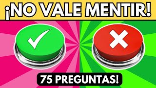 ¿YO YA O YO NUNCA ✅❌ 75 Preguntas  Elige un BOTÓN  Quiz [upl. by Anauqal]