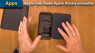 Using an iPhone as an eBook Reader What to use instead of Apple Books [upl. by Enylhsa]