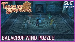 Tales Of Symphonia  Balacruf Mausoleum Wind Puzzle 60fps 25K [upl. by Colville668]